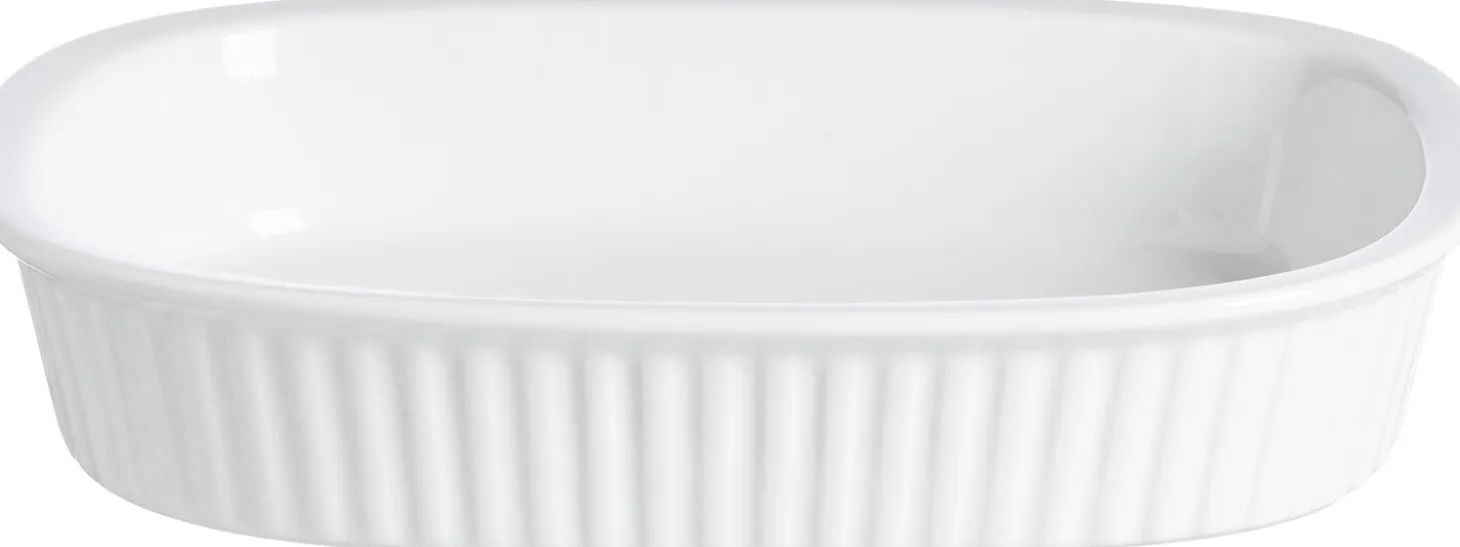 Auflaufform Bianco | 27 x 19 x 5 cm | 1,3 Liter | weiss