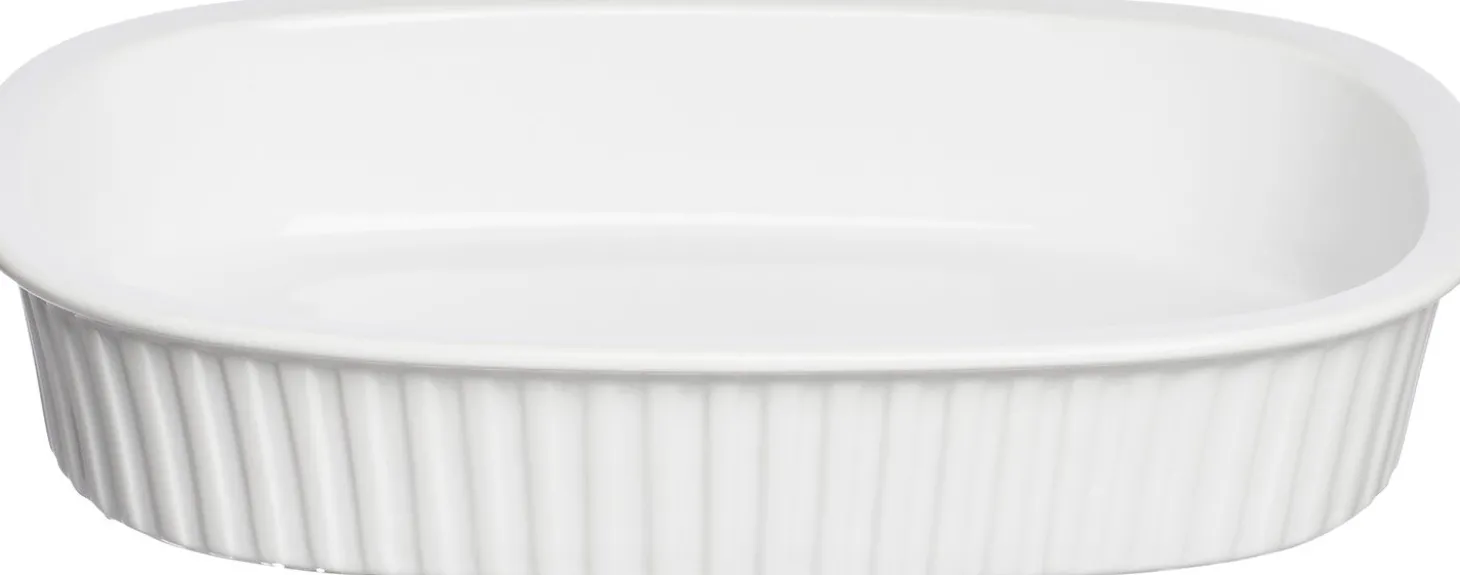 Auflaufform Bianco | 32 x 24 x 6 cm | 1,8 Liter | weiss