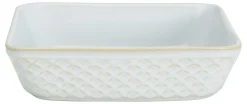 Auflaufform Kiruna | 24 x 24 x 6 cm | 1,9 Liter | weiss