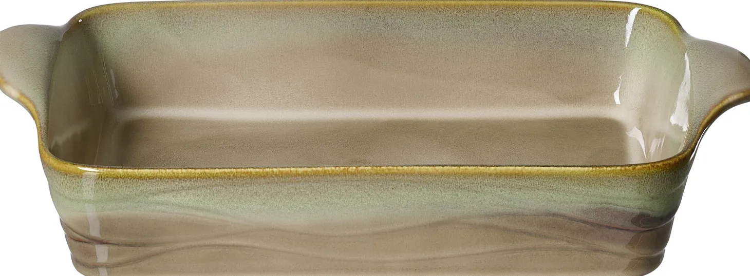 Auflaufform Tortosa | 37 x 22 x 8 cm | braun | rechteckig