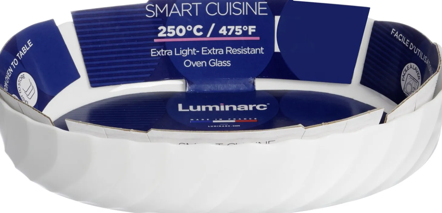 Auflaufform Trianon | 32 x 24 x 7 cm | 3 Liter | weiss