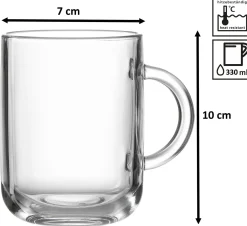 Becher-Set Marco | 6-teilig | 330 ml