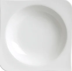 Beilagenschale Melodie | 13 x 13 x 2 cm | weiss