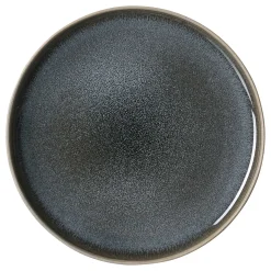Beilagenteller flach Eda Schiefer | 11,5 cm | grau