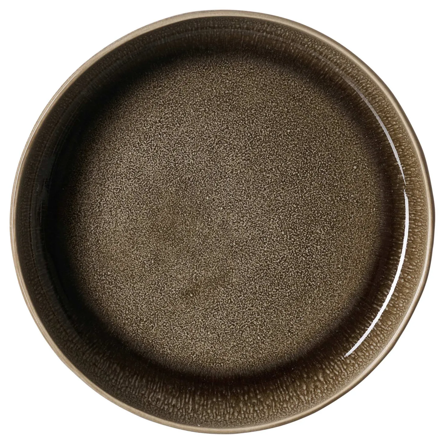 Beilagenteller tief Eda Umbra | 17 cm | braun