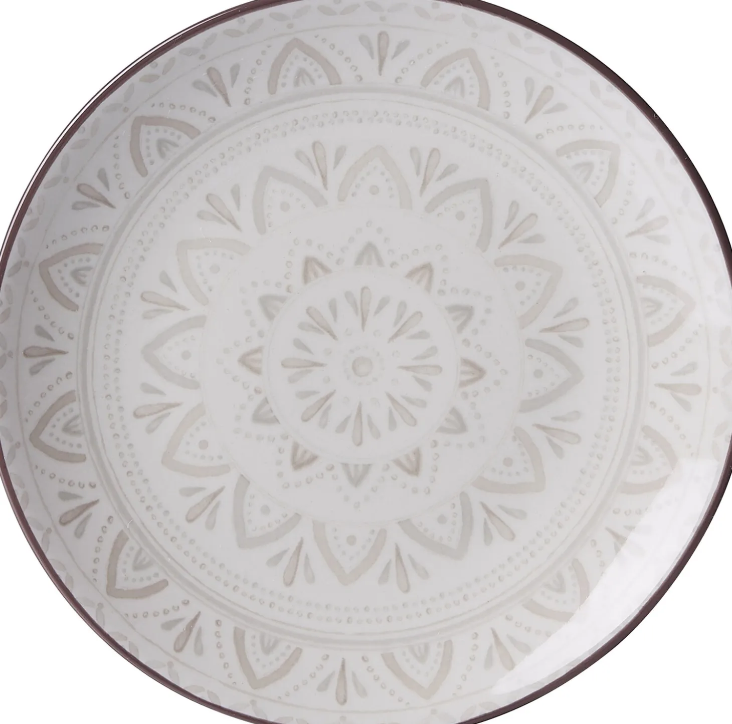 Beilagenteller Valencia Dekor | 15 cm | weiss