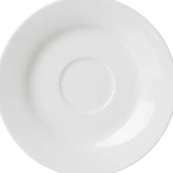 Cafe au Lait Untertasse Bianco | 17 cm | weiss