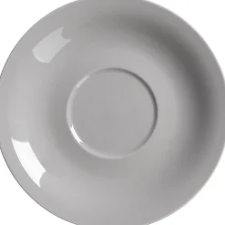 Cafe au Lait Untertasse Doppio | 17 cm | grau