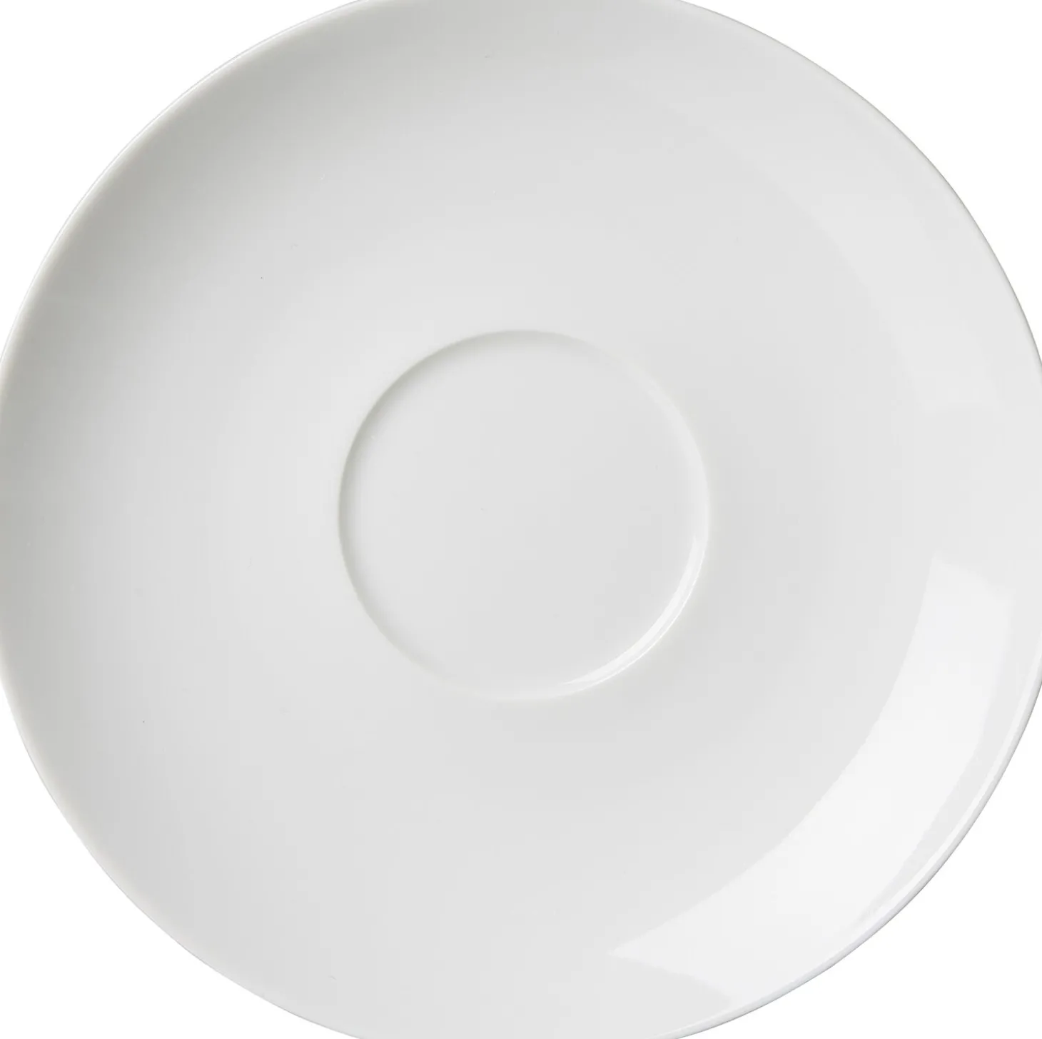 Cappuccinountertasse Bianco | 16 cm | weiss