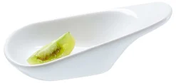 Dipschale Gusto | 10,5 x 7 x 3,5 cm | weiss | oval | mit Griff