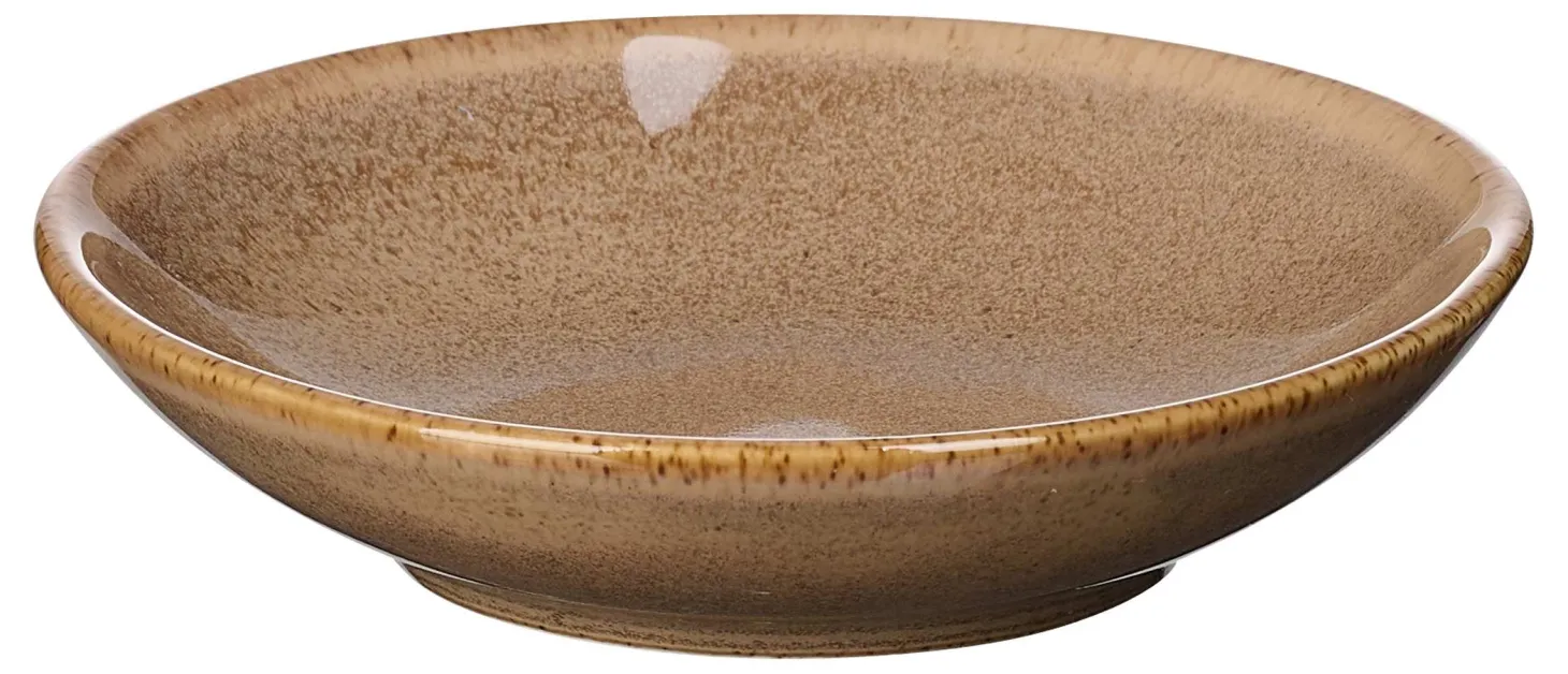 Dipschale Sahara | 10 x 10 x 2 cm | hellbraun