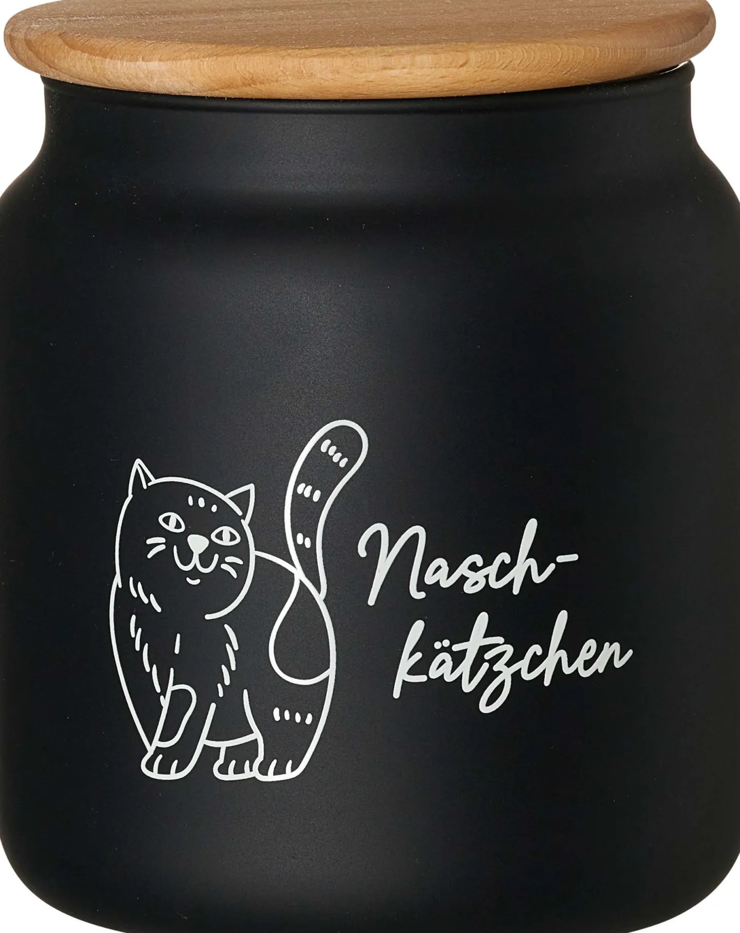 Dose Naschkätzchen | 1,1 Liter | schwarz