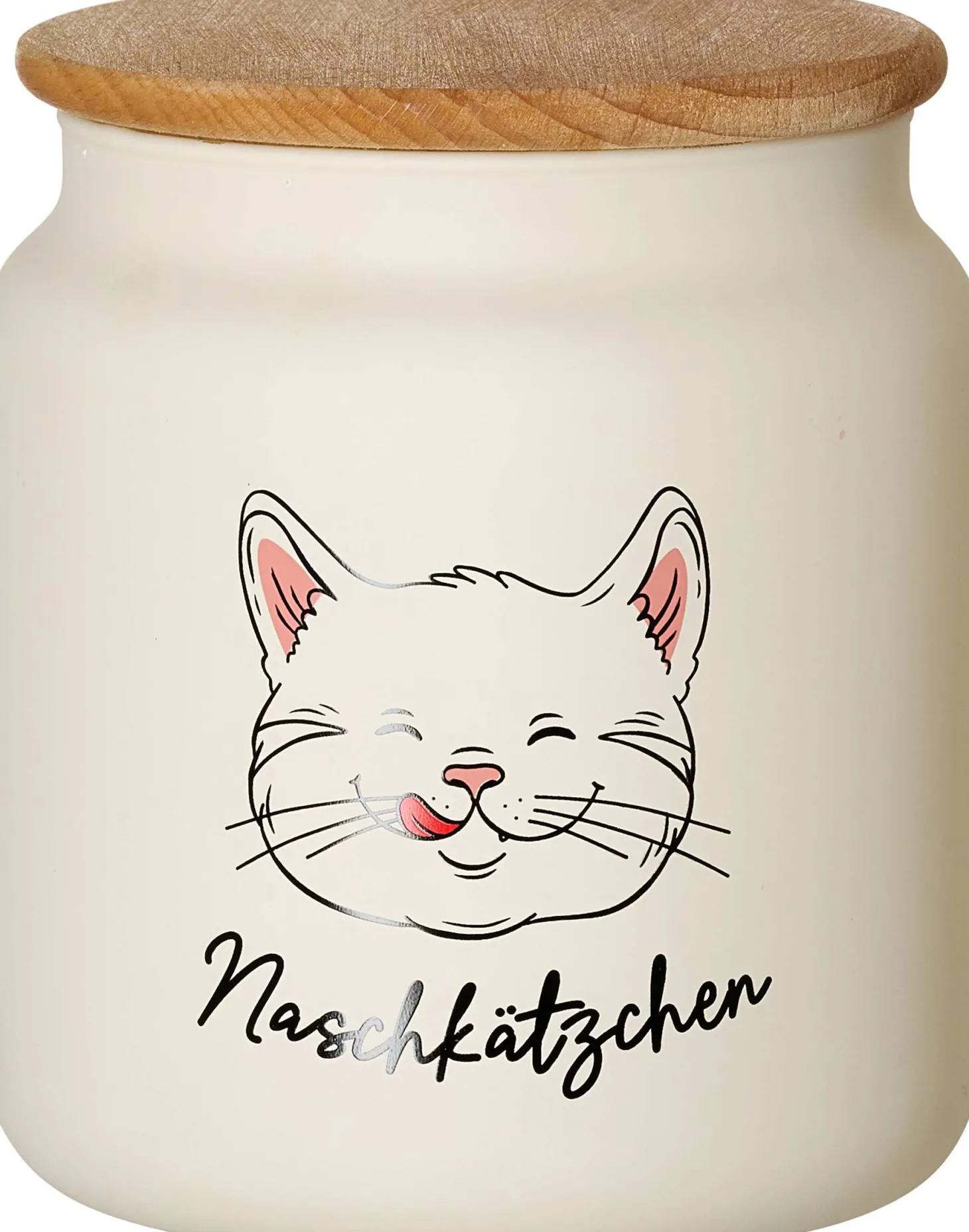 Dose Naschkätzchen | 1,1 Liter | weiss
