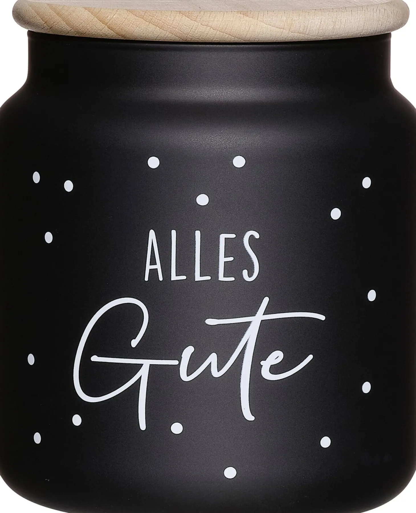 Dose Svart Alles Gute | 1,1 Liter | schwarz