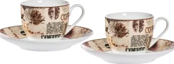 Espresso-Set Crema | 4-teilig | beige