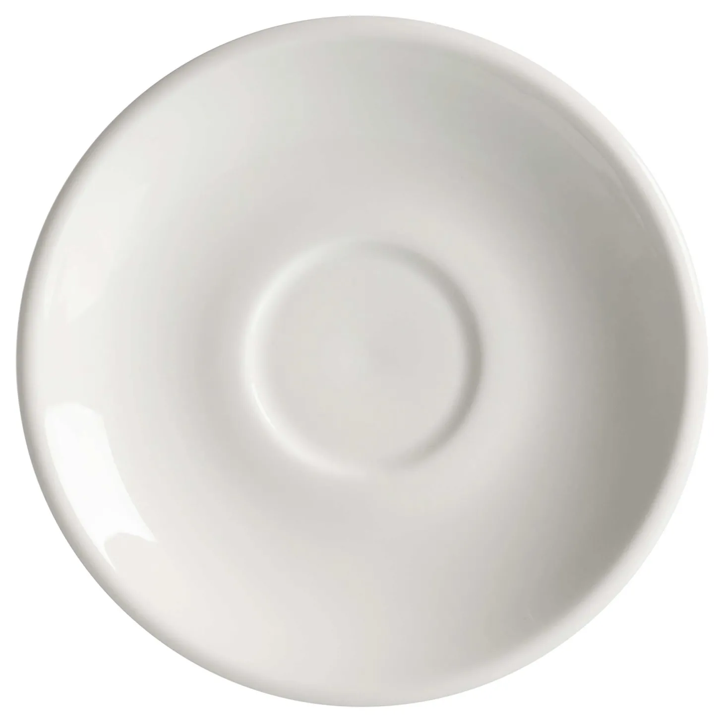 Espressountertasse Bari | 12,5 cm | weiss