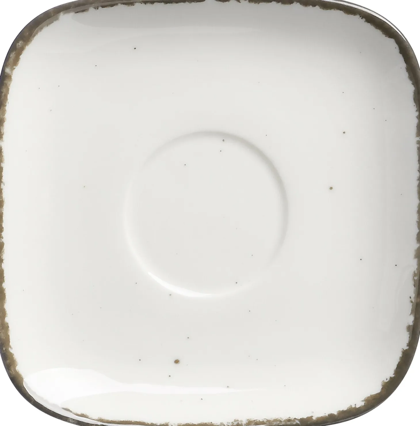 Espressountertasse Casa | 10 cm | creme | quadratisch