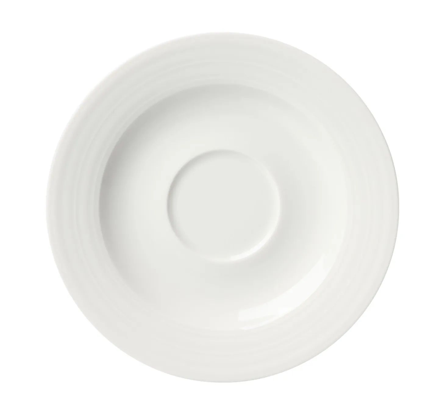 Espressountertasse Levi | 12,5 cm | weiss