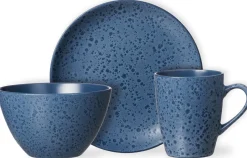 Frühstücksservice Kitwe | 16-teilig | blau