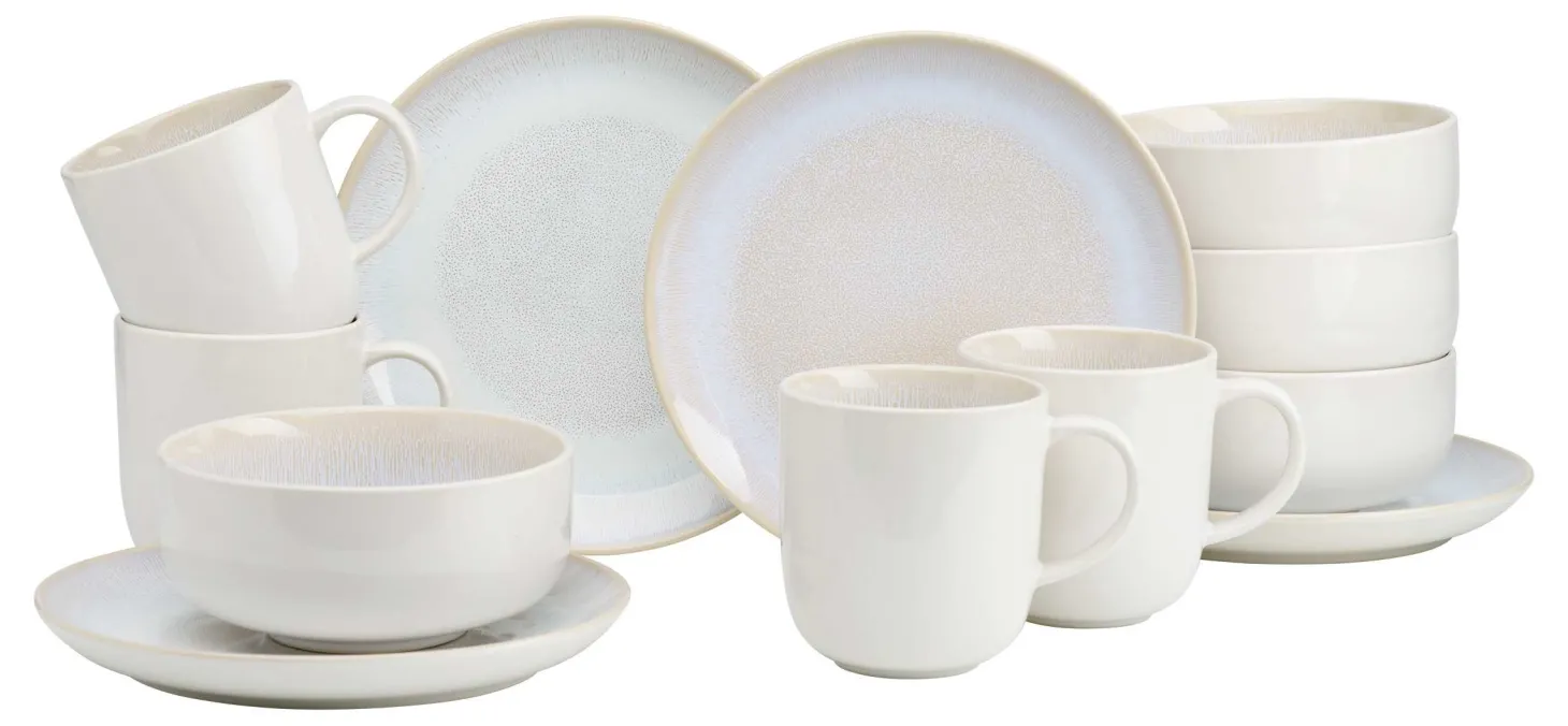 Frühstücksservice Laredo | 12-teilig | creme