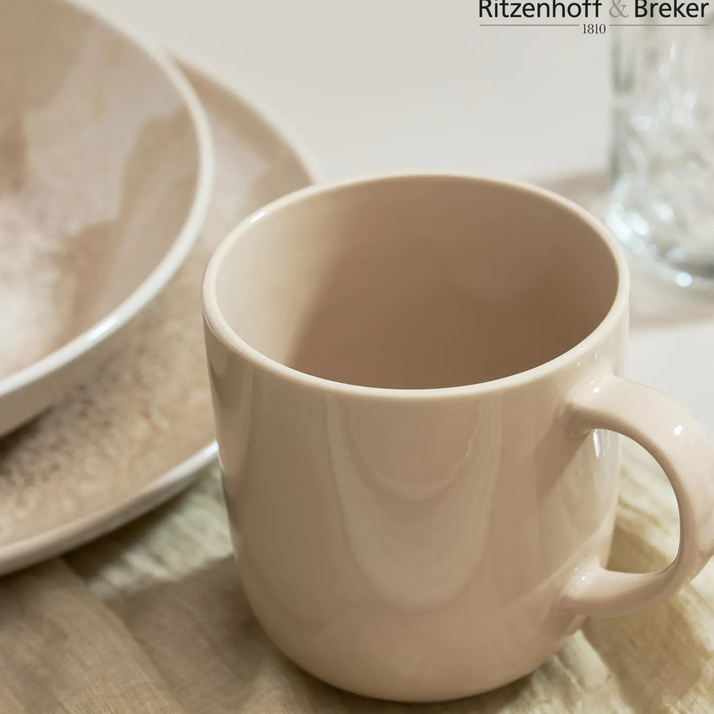 Frühstücksservice Savora | 12-teilig | braun