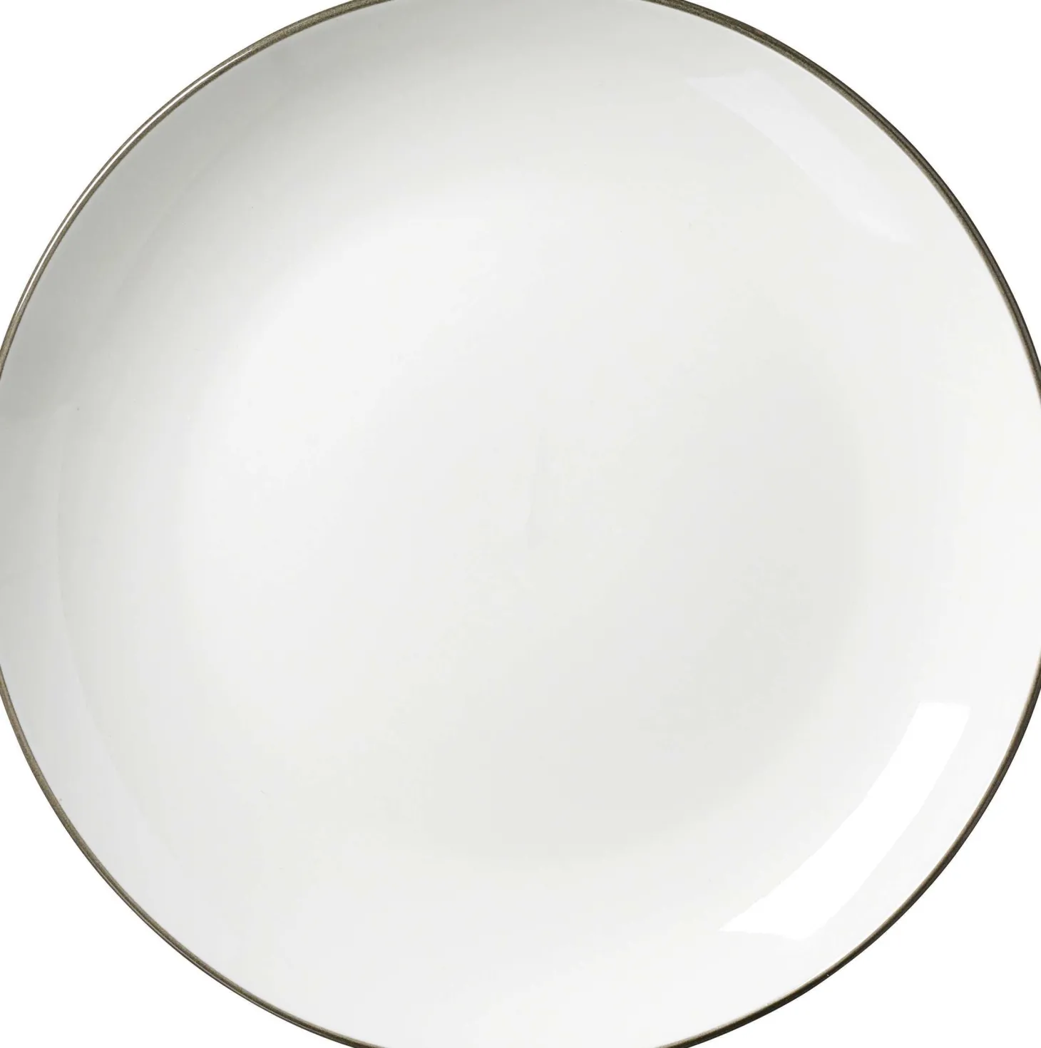 Frühstücksteller Adela | 20,5 cm | grau