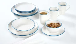 Frühstücksteller Adela | 20,5 cm | blau