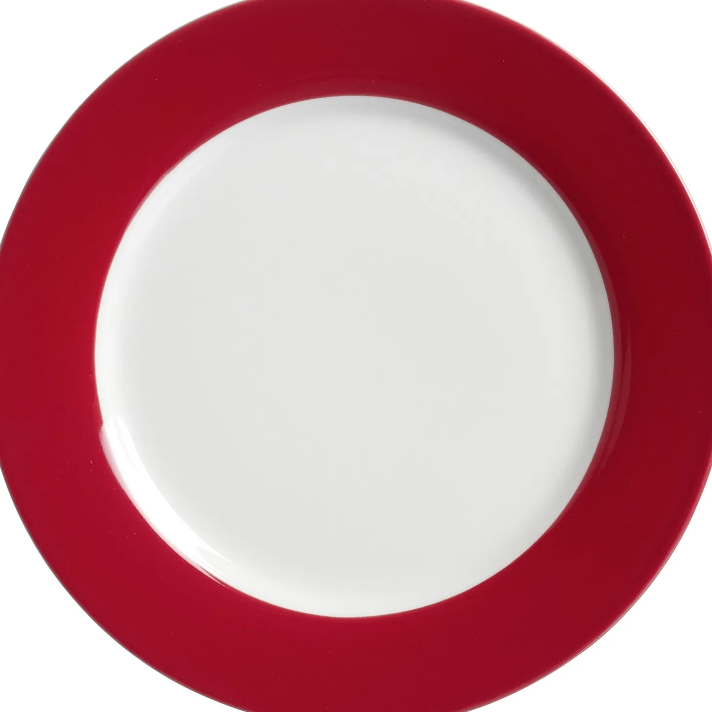 Frühstücksteller Doppio | 20,5 cm | rot