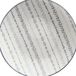 Frühstücksteller Sendai Ranke | 21 cm | grau