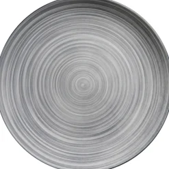 Frühstücksteller Sendai Wirbel | 21 cm | grau