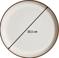 Frühstücksteller Visby | 20,5 cm | weiss