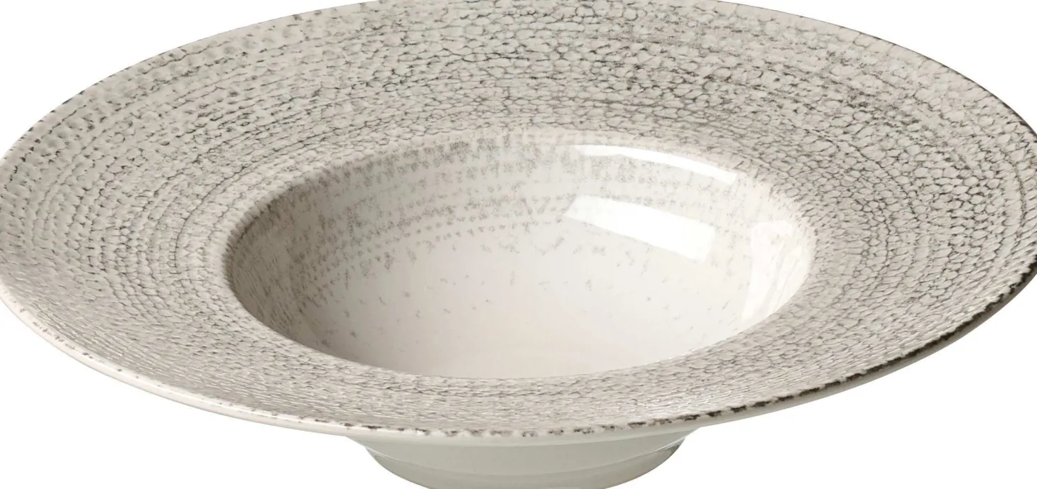 Gourmetteller Rimini Stone | 28 cm | grau