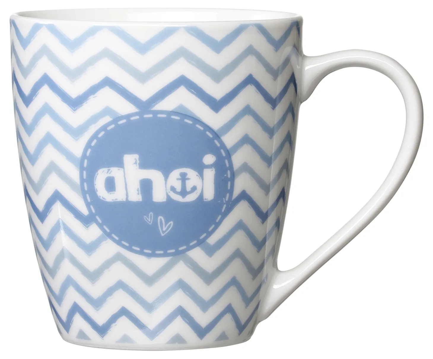 Kaffeebecher Ahoi Welle | 360 ml | weiss