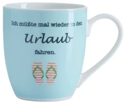 Kaffeebecher Auszeit Urlaub | 500 ml