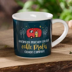 Kaffeebecher Camping Profis| 360 ml | blau