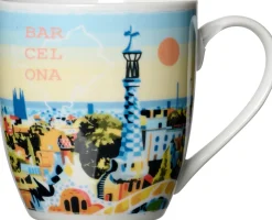 Kaffeebecher City Barcelona | 500 ml