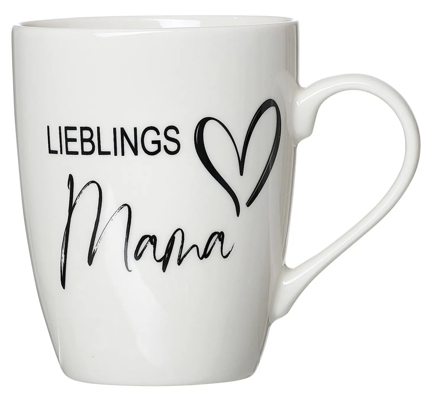 Kaffeebecher Lieblingsmama | 310 ml | weiss