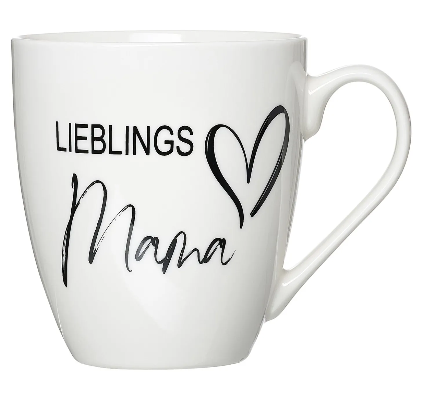 Kaffeebecher Lieblingsmama | 590 ml | weiss