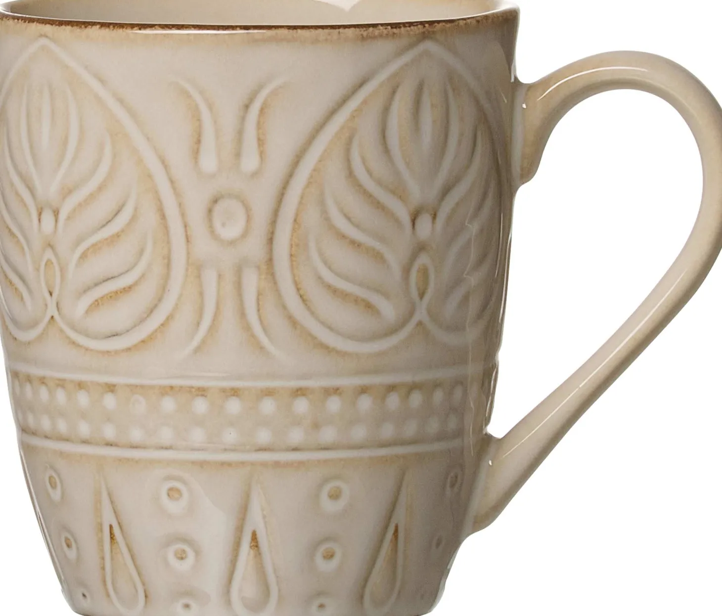 Kaffeebecher Omara | 400 ml | beige