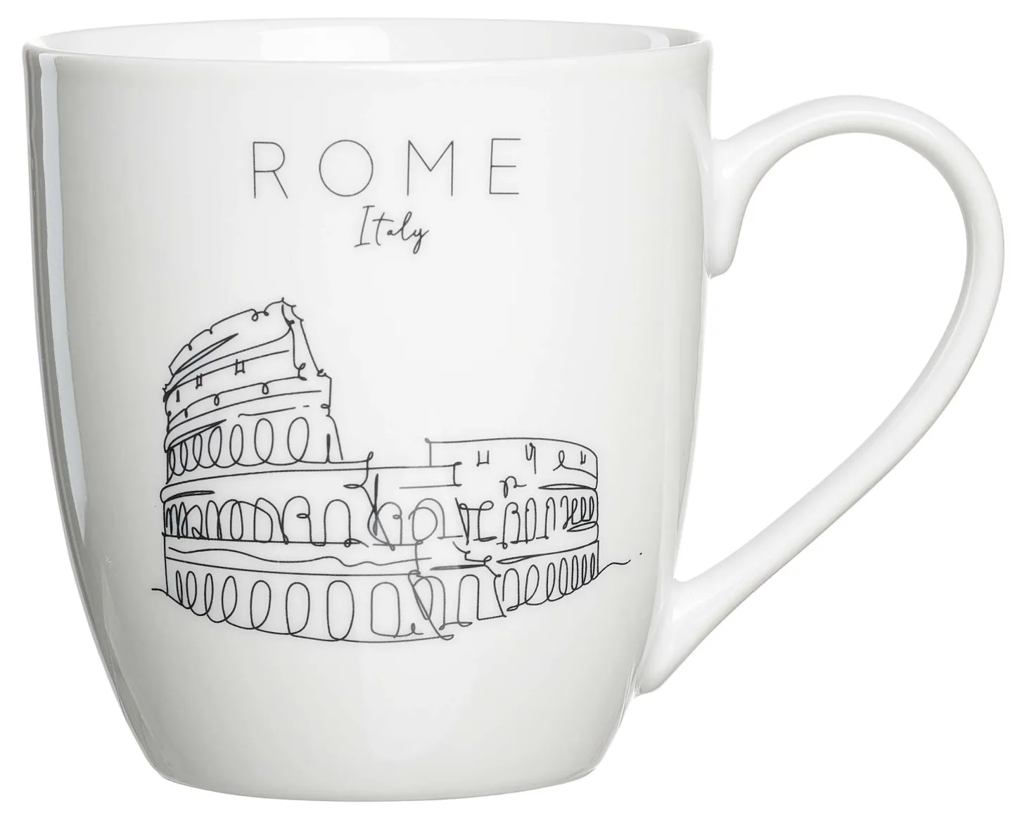 Kaffeebecher Travel Rom | 500 ml | weiss