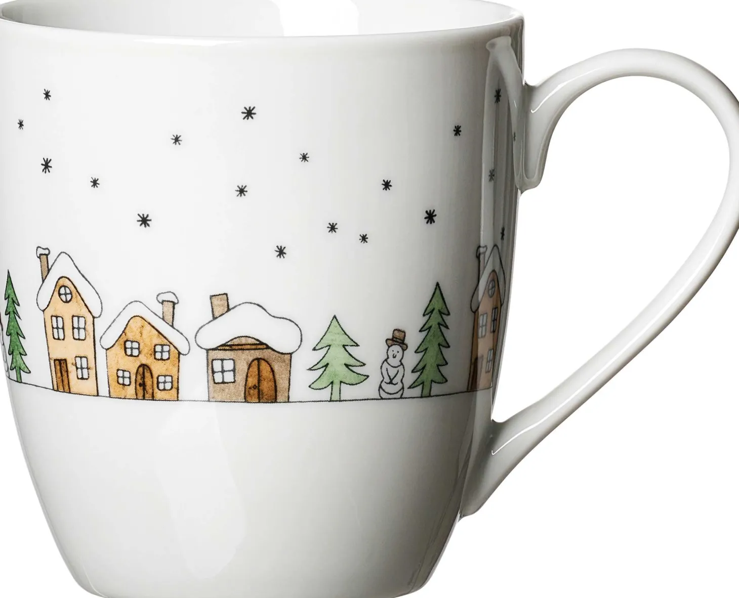 Kaffeebecher Winterdorf | 500 ml