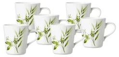 Kaffeebecher-Set Evora | 6-teilig | grün