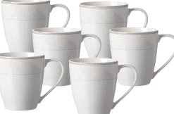 Kaffeebecher-Set Isabella | 6-teilig | 350 ml | beige