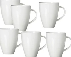 Kaffeebecher-Set Melodie | 6-teilig | 300 ml | weiss