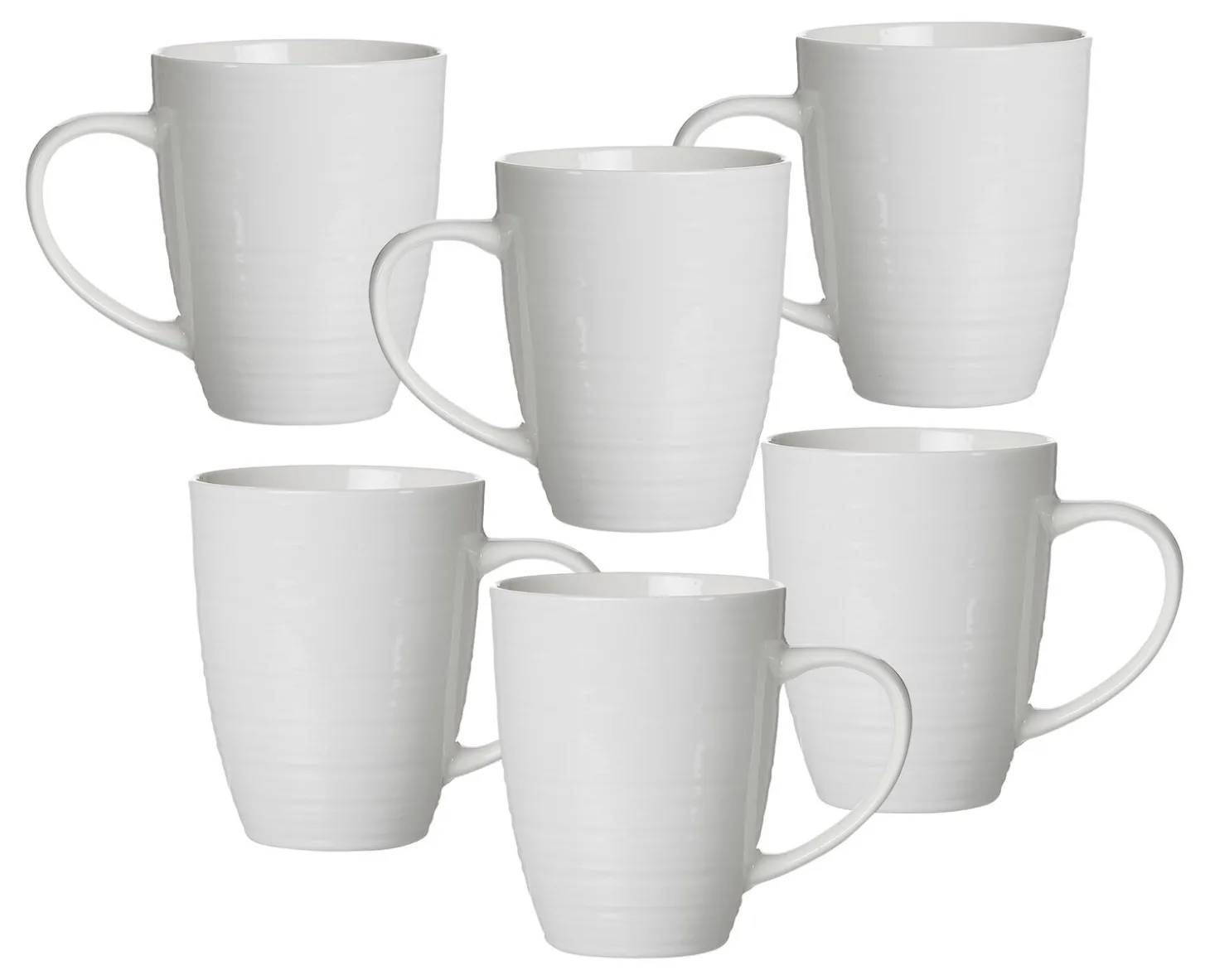 Kaffeebecher-Set Suomi | 6-teilig | 310 ml | creme