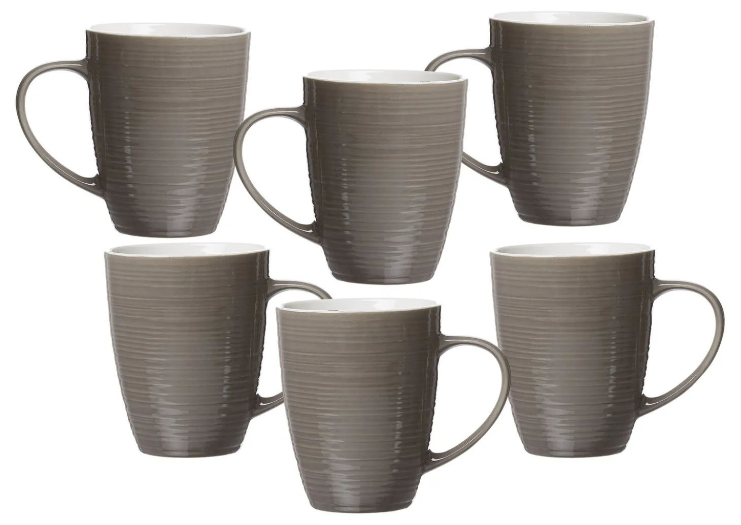 Kaffeebecher-Set Suomi | 6-teilig | 310 ml | taupe