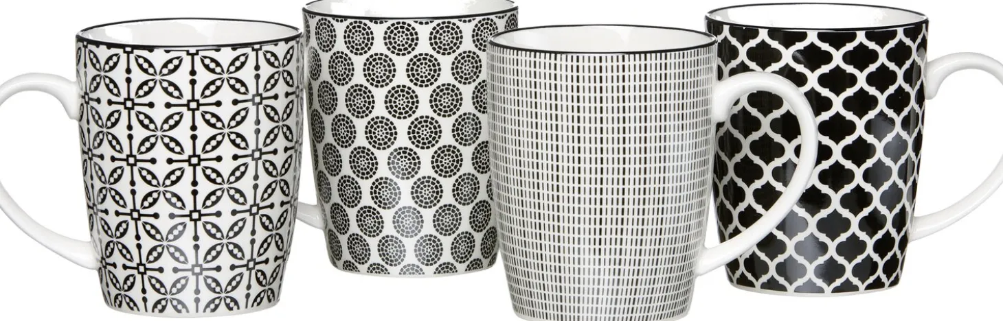 Kaffeebecher-Set Takeo | 4-teilig | 350 ml