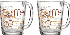 Kaffeegläser-Set Milano | 2-teilig | 290 ml | braun