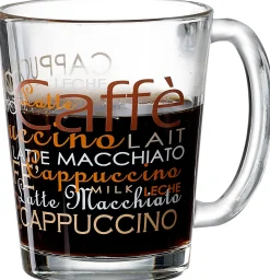 Kaffeegläser-Set Milano | 2-teilig | 290 ml | braun