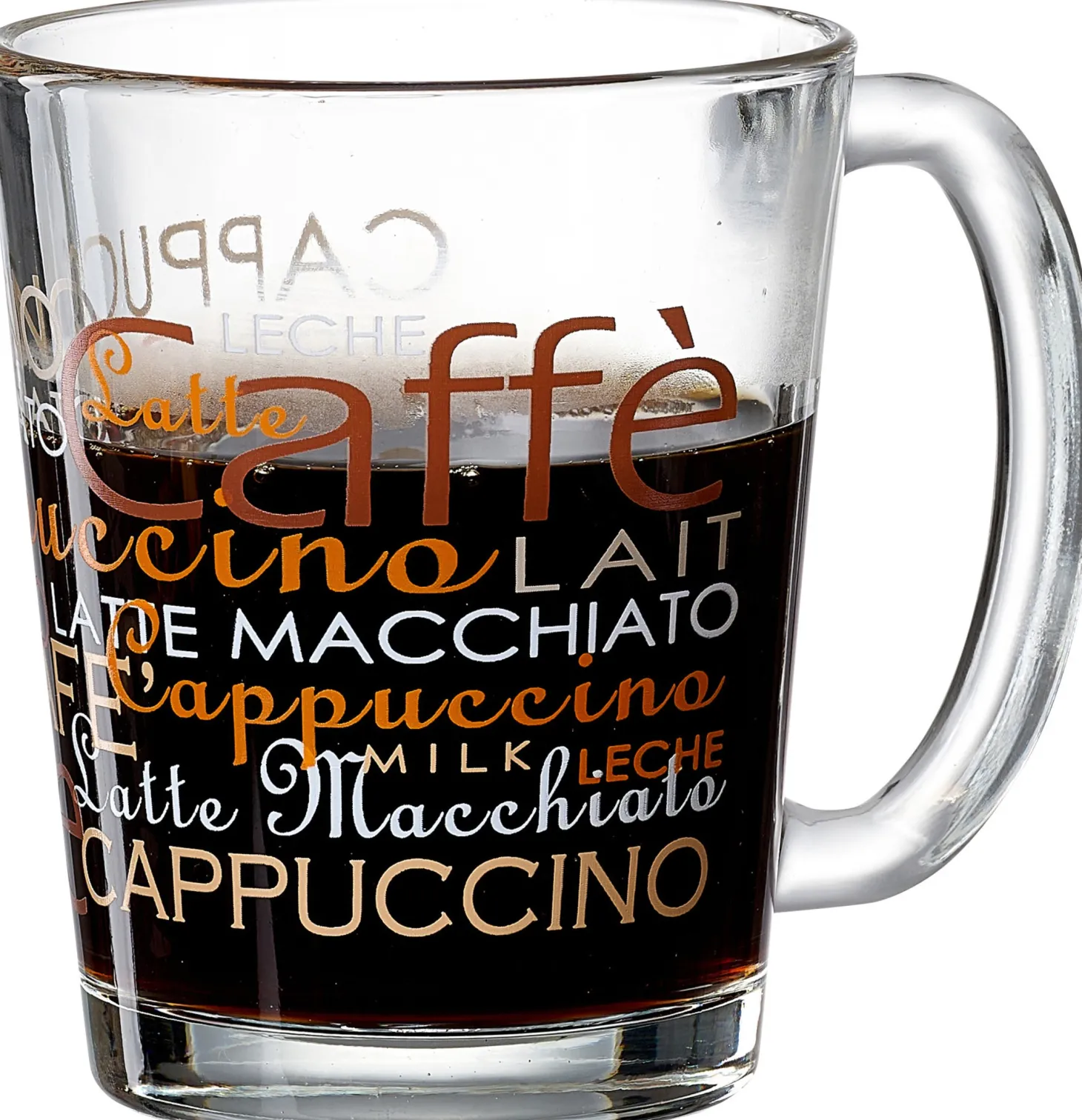 Kaffeegläser-Set Milano | 2-teilig | 290 ml | braun